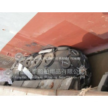 Guardabarros de caucho marino Qingdao Evergreen / guardabarros neumático / guardabarros